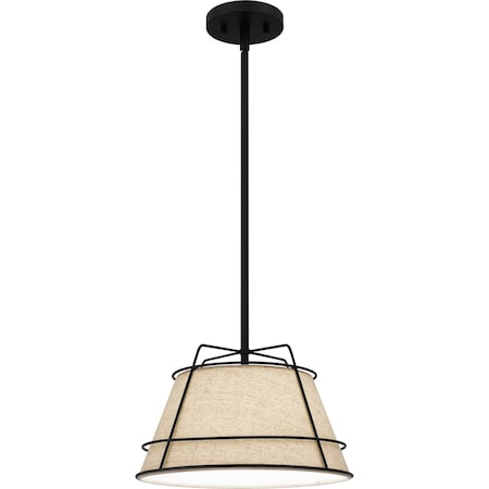 Quoizel Piccolo Pendant Mini Pendant 1 Light Matte Black QPP5629MBK